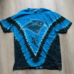 Majestic Carolina Panthers All Over Tie Dye Shirt